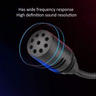 Hilitand Condenser Microphone, Photography Recording Microphone Interview Video Microphone 3.5 mm Mini Camera Microphone Suitable for OSMO POCKET Ballhead Camera