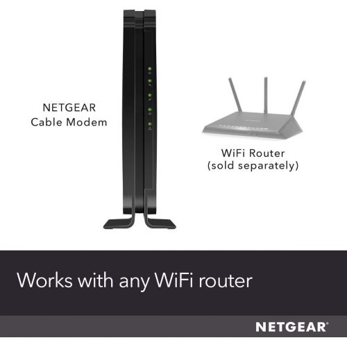  [아마존베스트]NETGEAR Cable Modem CM500 - Compatible With All Cable Providers Including Xfinity by Comcast, Spectrum, Cox | For Cable Plans Up to 300 Mbps | DOCSIS 3.0