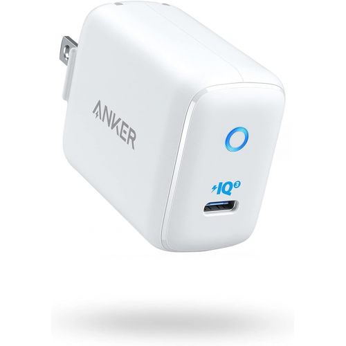 앤커 USB C Charger, Anker 30W PIQ 3.0 Fast Charger Adapter, Anker PowerPort III Mini Compact Type-C Charger, for iPhone 11/11 Pro/Max/XR/XS/X / 8, iPad Pro, MacBook, Galaxy, Pixel, and