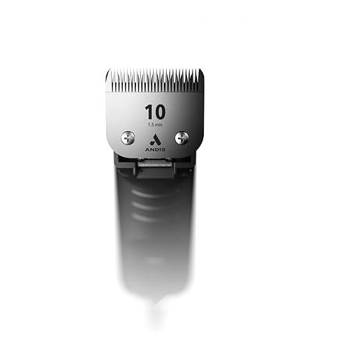  Andis 24675 UltraEdge 2-Speed Detachable Blade Clipper - Runs Cool & Quiet, Designed with Two-Speed Rotary Motor & Shatter-Proof Housing - For All Coats & Breeds - 120 Volts, Black