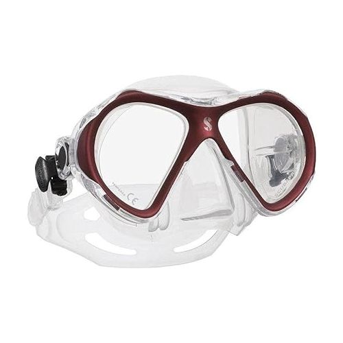 스쿠버프로 SCUBAPRO Spectra Mini Diving Mask with Mirrored Lens, Blue