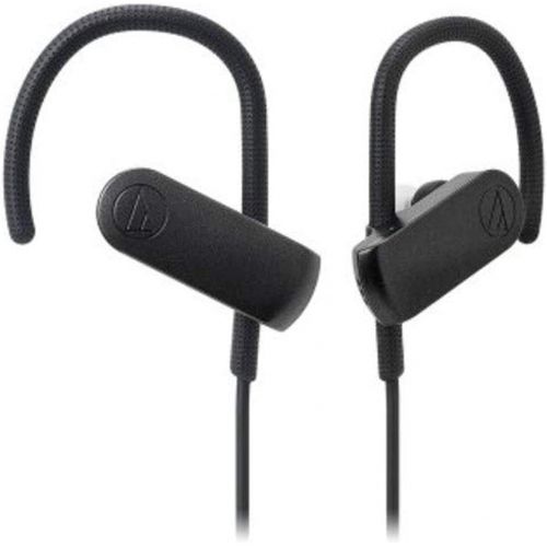 오디오테크니카 Audio-Technica ATH-SPORT70BTBK SonicSport Bluetooth Wireless In-Ear Headphones, Black