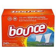 Bounce Fabric Softener and Dryer Sheets, Outdoor Fresh, 240 Count (.480 Count)