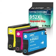MM MUCH & MORE Compatible Ink Cartridge Replacement for HP 952 XL 952XL (New Upgraded Chips) High Yield to Used for OfficeJet Pro 8720 8740 8710 7740 8740 7720 8210 8715 8730 (Cyan
