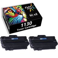 CP ColorPrint Compatible 1130 Toner Cartridge Replacement for Dell 1130n 1133 1135n Work with 330 9523 7H53W 2MMJP Laser Printer (Black, 2 Pack)
