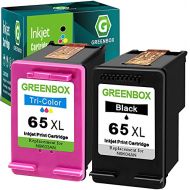 GREENBOX Remanufactured Ink Cartridge 65 Replacement for HP 65XL 65 XL N9K04AN for HP Envy 5055 5052 5058 DeskJet 3755 2655 3720 3721 3722 3723 3752 3730 3758 2652 2624 2622 (1 Bla