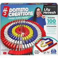 [아마존베스트]Spin Master Games H5 Domino Creations 100-Piece Set by Lily Hevesh, for Families and Kids Ages 5 and up