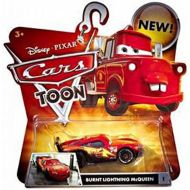 Disney Cars Toon Burnt Lightning McQueen Die Cast Car by Mattel by Unknown