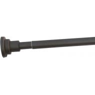 Design House 560920 Adjustable Shower Rod, Oil Rubbed Bronze, 42-73