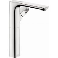 AXOR Urquiola Modern Premium Hand Polished 1-Handle 1 12-inch Tall Bathroom Sink Faucet in Chrome, 11035001