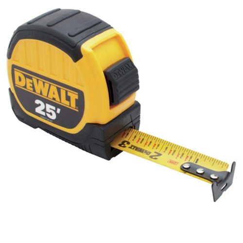  DEWALT DWHT36107 25FT Tape Measure Yellow, 25-Foot