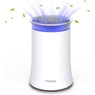 Mooka Air Purifier for Home, True HEPA Air Cleaner , Activated Carbon Filter, Up to 540 sqft, Protect from Pollen, Dust, Pet Dander, Smoke, Quiet for Bedroom, Office, Living Room,