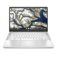 Amazon Renewed HP Chromebook 14-inch FHD Laptop, Intel Celeron N4000, 4 GB RAM, 32 GB eMMC, Chrome (14a-na0060nr, Ceramic White) (Renewed)