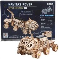 ROKR 3D Wooden Puzzle Solar Power Toy STEM Project (NAVITAS Rover)