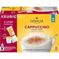Gevalia GEVALIA Cappuccino K-CUP Pods and Froth Packets - 6 count (Pack of 6)