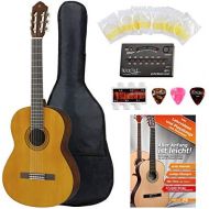 [아마존베스트]Yamaha C40 Classical Guitar Set Including Accessory Set + Tuner