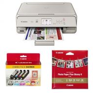 Canon Office Products PIXMA TS5020 GY Wireless color Photo Printer with Scanner & Copier, Gray