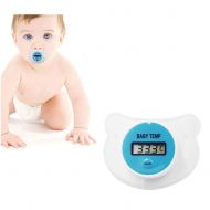 ZZYYZZ thermometer Thermometer Baby Pacifier Oral Digital Thermometer with Fever Alarm for Infants,Blue
