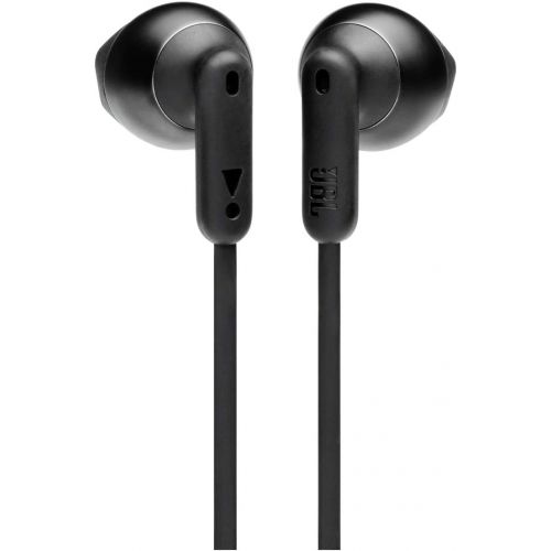 제이비엘 JBL Tune 215 - Bluetooth Wireless in-Ear Headphones with 3-Button Mic/Remote and Flat Cable - Black
