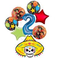 Mayflower Products Coco 2nd Birthday Party Supplies Balloon Bouquet Decorations