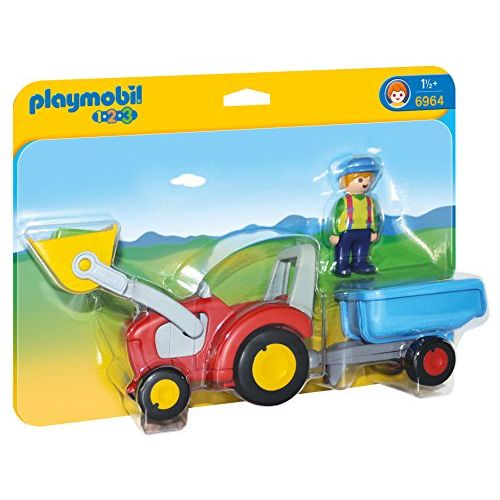 플레이모빌 PLAYMOBIL Tractor with Trailer