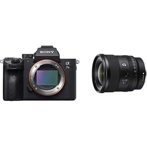 소니 [아마존베스트]Sony a7 III ILCE7M3/B Full-Frame Mirrorless Interchangeable-Lens Camera with 3-Inch LCD, Black with 20mm F1.8 Lens