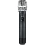 Phenyx Pro Professional Wireless Microphone, UHF Dynamic Microphone, Metal Cordless Microphone, Handheld Microphone for True Diversity System PTU-1U/PTU-2U with Selectable Frequencies (PWH-12)