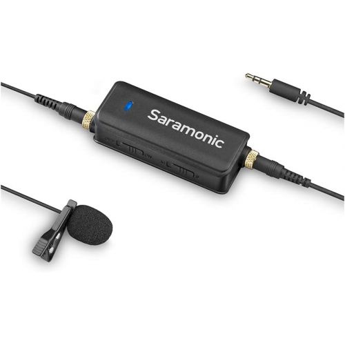  [아마존베스트]Saramonic SRLAVMIC Audio Mixer with Lavalier Microphone Kit