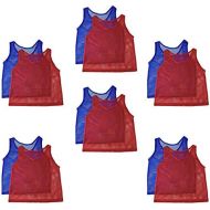 Adorox Adult - Teens Scrimmage Practice Jerseys Team Pinnies Sports Vest Soccer, Football, Basketball, Volleyball