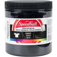 Speedball Art Products 4560 Fabric Screen Printing Ink, 8 Fl. oz, Black