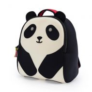Dabbawalla Bags Preschool & Toddler Panda Backpack, Black/White