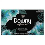 Downy Infusions Fabric Softener Sheets, Botanical Mist, 105 Count by Downy