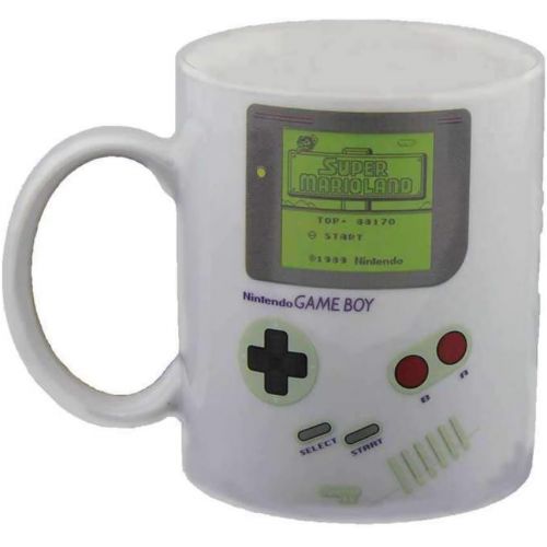  [아마존베스트]Paladone Gameboy Heat Changing Coffee Mug - Gift for Gamers, Fathers, Coffee Enthusiasts