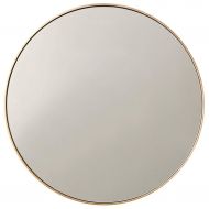 GYX-Bathroom Mirror Round Wall Mirror - Modern Bathroom Shaving Mirror Wall Mounted Vanity Mirror for Entrance Passage, Bedroom, Living Room, Etc, Gold