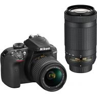 Nikon D3400 DSLR Camera with AF-P DX NIKKOR 18-55mm f/3.5-5.6G VR and AF-P DX NIKKOR 70-300mm f/4.5-6.3G ED