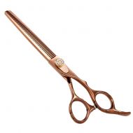 Fenice 7.0 inch Double-Sided Teeth Pet Grooming Scissors Dog/Cat Pet Hair Salon Thinning Shears