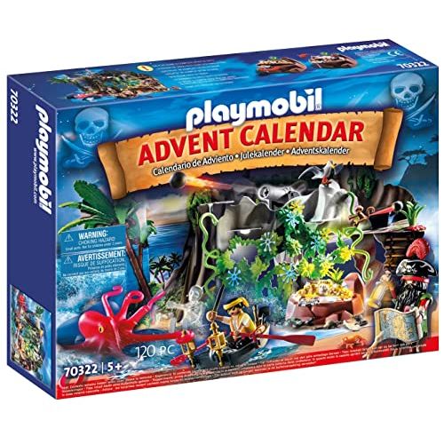 플레이모빌 Playmobil Advent Calendar - Pirate Cove Treasure Hunt