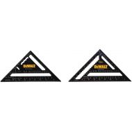 Dewalt DWHT03132 7in. and 12in. Premium Rafter Square Combo Pack, Black