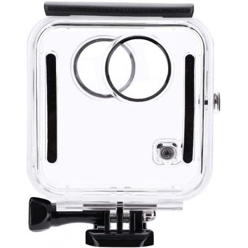  Tosuny Transparent Waterproof Housing Case for Gopro Fusion, 45m Underwater Diving Protective Cover for Gopro Fusion Action Camera