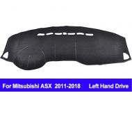 AUCD Car Dashboard Cover Dash Mat Dash Board Pad Carpet Dashmat Anti-UV for Mitsubishi ASX RVR Outlander Sport 2011-2017 2018