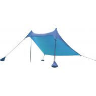 CAMPING WORLD Beach Sun Shelter Portable UPF 50+ UV Protection for Camping Trips, Fishing, Backyard Fun or Picnics, 7.6x7.2FT Blue