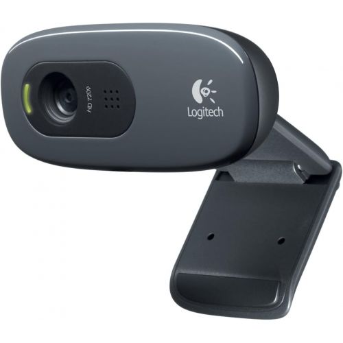  Amazon Renewed Logitech C270 Desktop or Laptop Webcam, HD 720p Widescreen for Video Calling and Recording (Renewed)