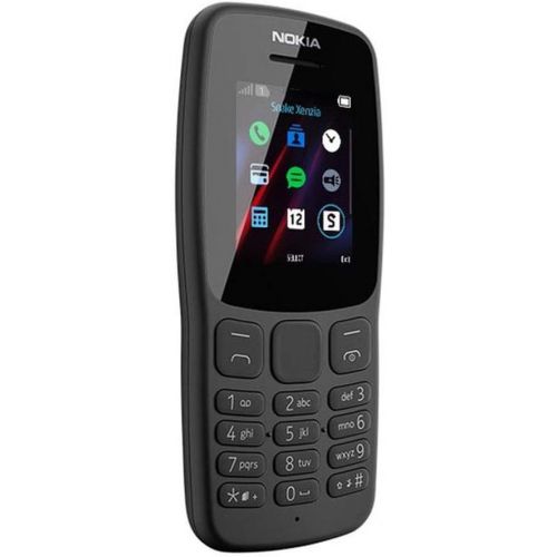  [아마존베스트]Nokia 106 Single Sim (2018) TA-1190 Dual-Band (850/1900) Factory GSM Unlocked Feature Phone (International Model)