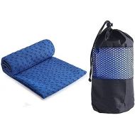 [아마존베스트]Ivy Yoga Towel Non-Slip Microfibre Yoga Towel Quick Drying Yoga Towel Non-Slip Ideal for Mat Hot Yoga 183 x 61 cm
