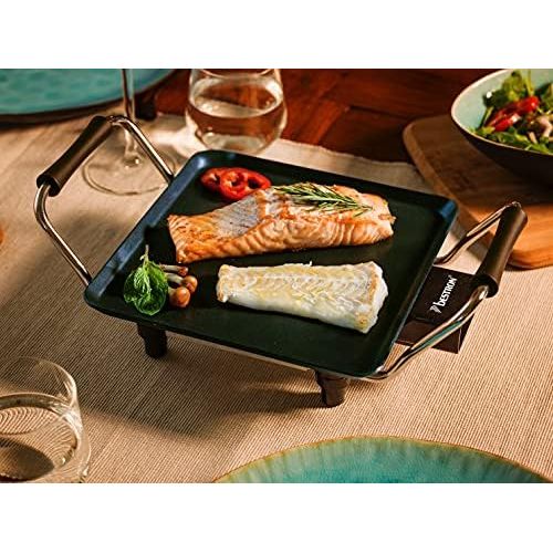  [아마존베스트]Bestron Electric Planch/Teppanyaki grill plate with non-stick coating