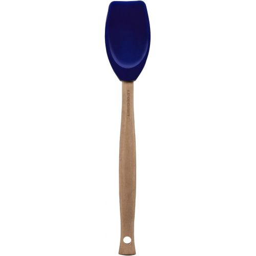 르크루제 Le Creuset Silicone Craft Series Spatula Spoon, 11 3/8 x 2 1/8, Indigo