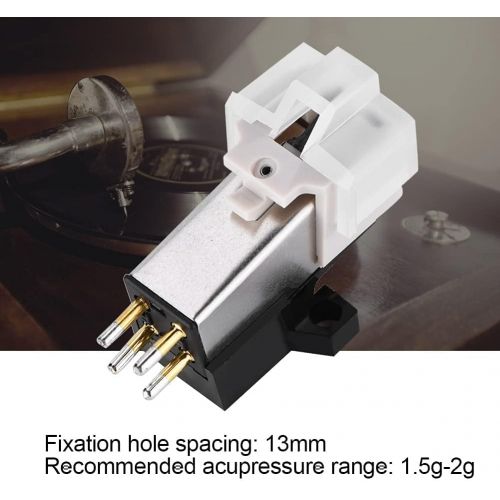  fosa Magnetic Cartridge Stylus with LP Vinyl Needle Accurate Record Function Replacement Phonograph Cartridge for Turntable Record Player