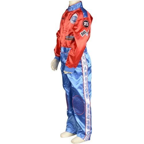  할로윈 용품Aeromax Jr. Champion Racing Suit with Embroidered Cap, Size 4/6