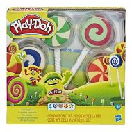 [아마존베스트]Play-Doh Lollipop 4-Pack of Pretend Play Candy Molds Filled with 3 Ounces of Non-Toxic Modeling Compound for Kids 3 Years and Up