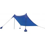 CAMPING WORLD Beach Sun Shelter Portable UPF 50+ UV Protection for Camping Trips, Fishing, Backyard Fun or Picnics, 7.6x7.2FT Dark Blue